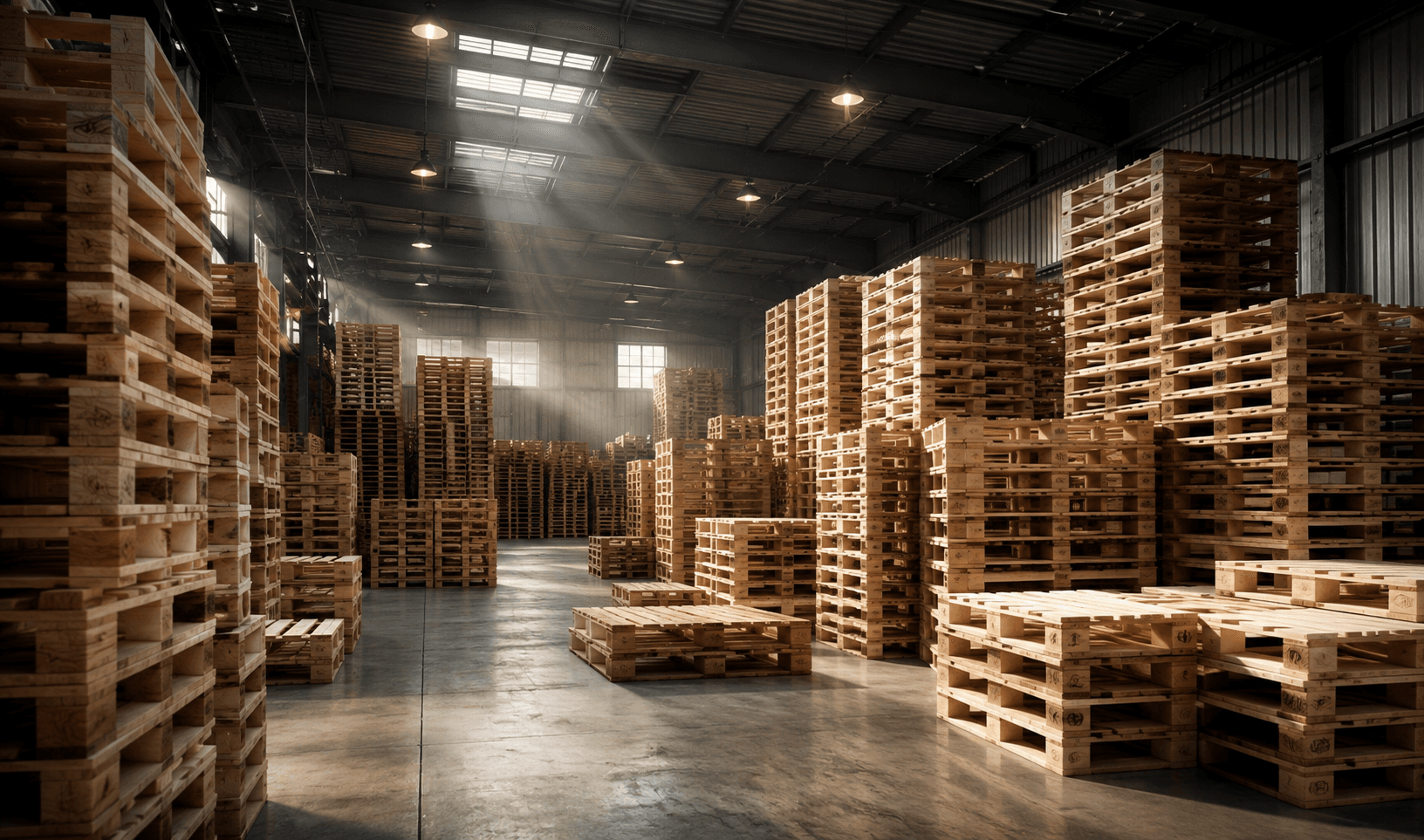 Pallet phục vụ đơn hàng đi Nhật, Mỹ, Hàn và thị trường quốc tế